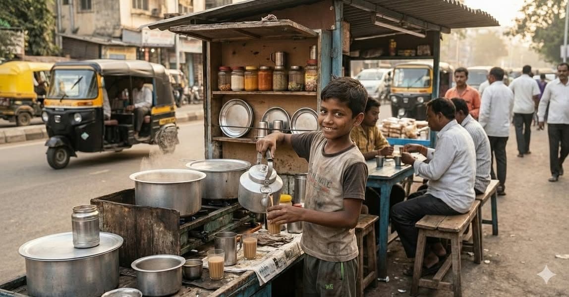 एक रुपयाचा चहा आणि अमूल्य शिकवण