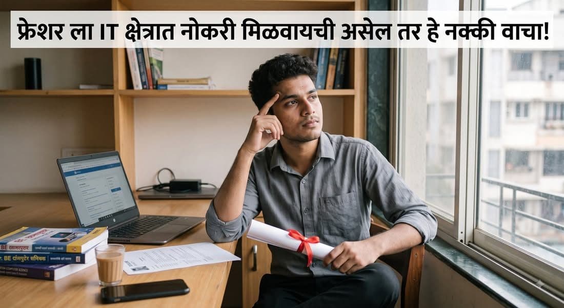 Freshers IT Hiring Alert 2026: फ्रेशर ला IT क्षेत्रात नोकरी मिळवायची असेल तर…