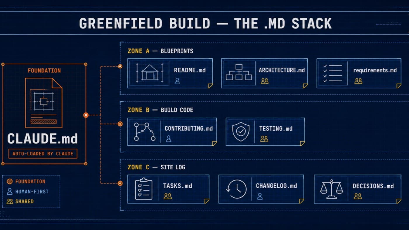Greenfield Build - The .MD Stack