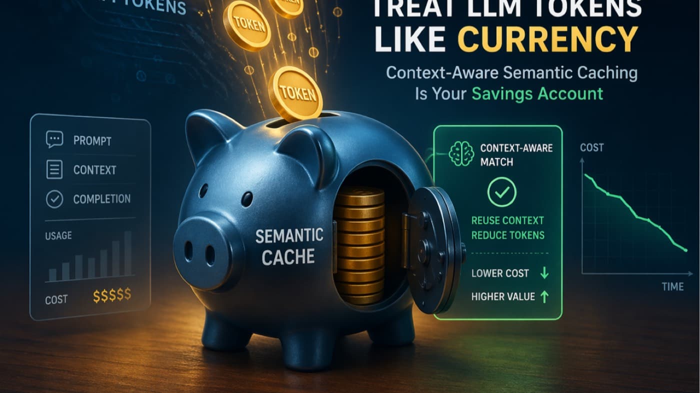 LLM Tokens are Like Currency - Can Caching Strategy help ?