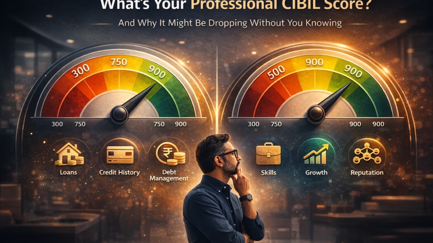 What's Your Professional CIBIL Score? And Why It Might Be Dropping Without You Knowing
